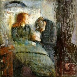 Munch, La fanciulla malata, 1885-86